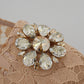 Dolce & Gabbana Beige Taormina Lace Crystals Ballet Flats Shoes