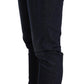 Acht Blue Washed Low Waist Skinny Denim Trouser