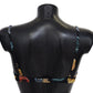 Dolce & Gabbana Black Seashells Print Women Swimwear Bikini Tops