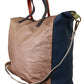 EBARRITO Multicolor Genuine Leather Shoulder Strap Women Tote Bag