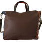 EBARRITO Multicolor Genuine Leather Shoulder Strap Women Tote Bag