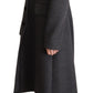Dolce & Gabbana Gray Cashmere Trench Coat Jacket