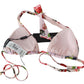 Dolce & Gabbana Multicolor Floral Butterfly Padlock Bikini Tops