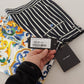 Dolce & Gabbana Multicolor Stripes Majolica Bermuda Shorts
