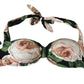 Dolce & Gabbana Multicolor Floral Print Beachwear Bikini Tops