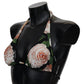 Dolce & Gabbana Multicolor Floral Print Beachwear Bikini Tops