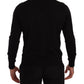 Dolce & Gabbana Black Cashmere Button Down Cardigan Sweater