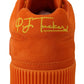 Dolce & Gabbana Orange Leather P.j. Tucker Sneakers Shoes