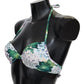 Dolce & Gabbana Multicolor Floral Print Beachwear Bikini Tops