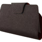 Dolce & Gabbana Bordeaux Leather Eyewear Cover Pouch Sunglasses Case