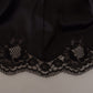 Dolce & Gabbana Black Leopard A-line Knee Length Dress