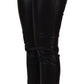 Dolce & Gabbana Black Washed High Waist Skinny Denim Pants