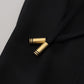 Dolce & Gabbana Black Straight Fit Cotton Pants