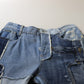 Dolce & Gabbana Multicolor Patchwork High Waist Denim Jeans