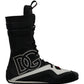 Dolce & Gabbana Multicolor Leather Boxing Calf High Sneakers Shoes