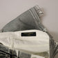 Dolce & Gabbana Grey Washed High Waist Denim Pants Cotton Jeans