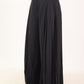 Dolce & Gabbana Black Wide Leg High Waist Women Wool Pants