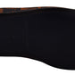 Dolce & Gabbana Blue Rust Floral Slippers Loafers Shoes