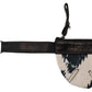 Costume National White Genuine Leather Coin Purse Strap Wallet