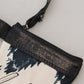 Costume National White Genuine Leather Coin Purse Strap Wallet