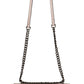Karl Lagerfeld Light Pink Mauve Leather Shoulder Bag