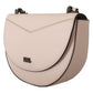 Karl Lagerfeld Light Pink Mauve Leather Shoulder Bag