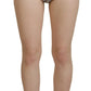 Dolce & Gabbana Silver Holographic High Waist Hot Pants Shorts