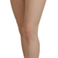 Dolce & Gabbana Silver Holographic High Waist Hot Pants Shorts