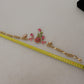 Dolce & Gabbana Gold Brass Chain Crystal Floral Roses Jewelry Necklace