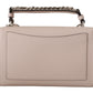 Karl Lagerfeld Light Pink Leather Shoulder Bag