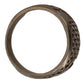 Nialaya Rhodium 925 Sterling Silver Mens Ring