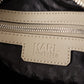 Karl Lagerfeld Sage Green Polyurethane Shoulder And Handbag