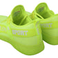Philipp Plein Green CARTER Logo Hi-Top Sneakers Shoes