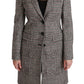 Dolce & Gabbana Multicolor Trench Knee Long Jacket Coat