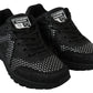 Philipp Plein Black Running Jasmines Sneakers Shoes