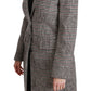 Dolce & Gabbana Multicolor Trench Knee Long Jacket Coat