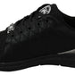 Philipp Plein Black Casual Running Sneakers Shoes