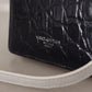 Dolce & Gabbana Blue White Caiman Leather Strap Card Holder Wallet