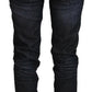Acht Black Cotton Low Waist Slim Fit Women Casual Denim Jeans
