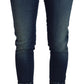 Acht Blue Cotton Slim Fit Women Casual Denim Jeans