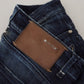 Acht Blue Cotton Low Waist Slim Fit Women Casual Denim Jeans