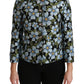 Dolce & Gabbana Multicolor Floral Blazer Coat Polyester Jacket