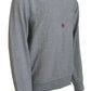 Aeronautica Militare Gray Men Pullover Sweatshirt Sweater