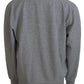 Aeronautica Militare Gray Men Pullover Sweatshirt Sweater