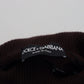 Dolce & Gabbana Brown Wool Turtle Neck Pullover Sweater