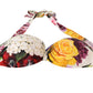 Dolce & Gabbana Multicolor Floral Swimsuit Bikini Top Swimwear