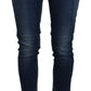 Acht Blue Cotton Low Waist Skinny Women Casual Jeans