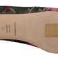 Dolce & Gabbana Multicolor Jacquard Sacred Heart Patch Slip On Shoes