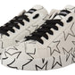 Dolce & Gabbana White Leather Stars Low Top Sneakers Shoes