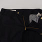 CYCLE Black Cotton Baggy High Waist Women Pants